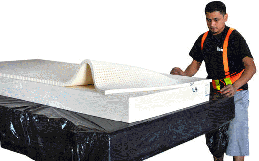 los angeles latex mattresses LA natural beds organic