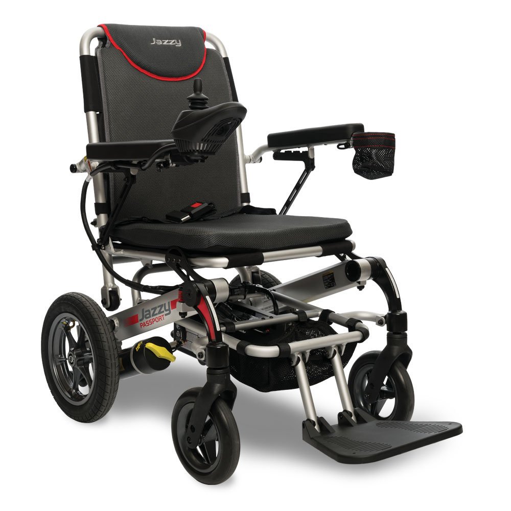 ELECTRIC portable foldable lightweight aluminum passport power wheelchair